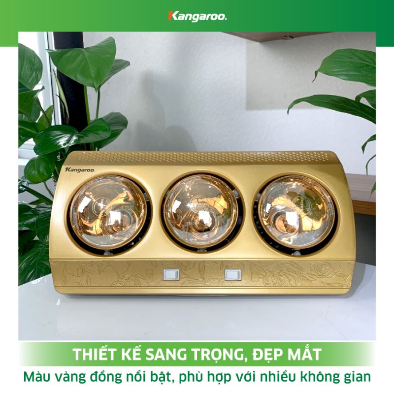 Đèn sưởi treo tường Kangaroo KG3BH01