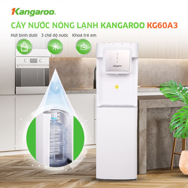 Cây nước nóng lạnh Kangaroo KG60A3 - chính hãng