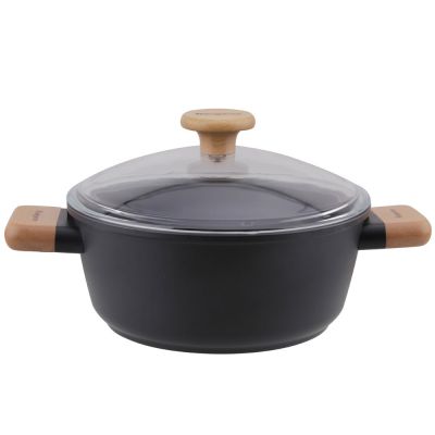 Nồi nhôm chống dính, đáy từ, size 24cm KG218