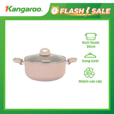 Nồi nhôm đáy từ Kangaroo 26cm KG933XL