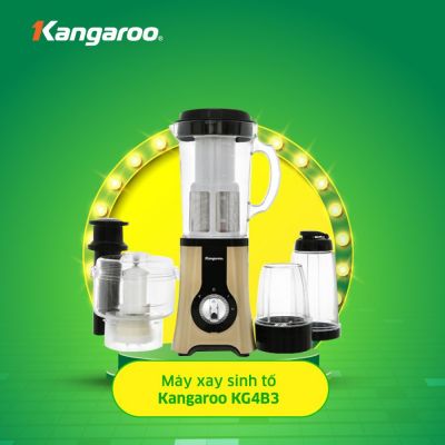 Máy xay sinh tố 4 cối Kangaroo KG4B3
