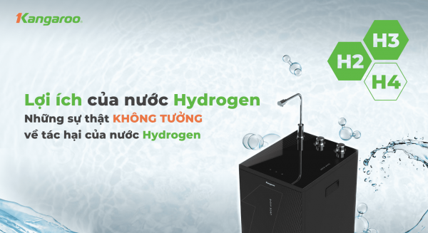 Lợi ích của nước Hydrogen là gì? Nước Hydrogen có tác hại cho sức khoẻ không?