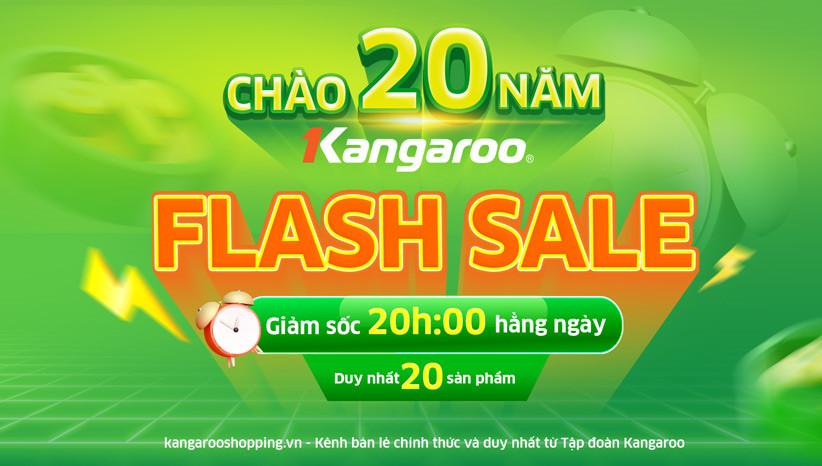 Flash Sale Giá Cực Hời Mừng Sinh Nhật Kangaroo 20 Tuổi