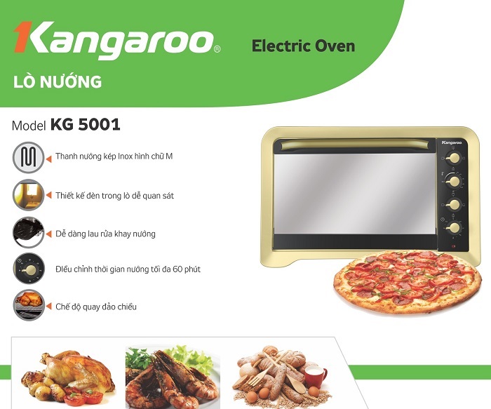 Lò nướng Kangaroo KG5001