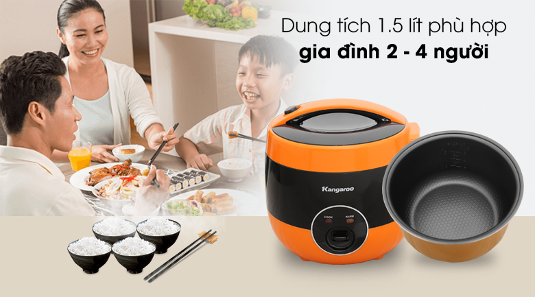 Nồi cơm điện Kangaroo KG825